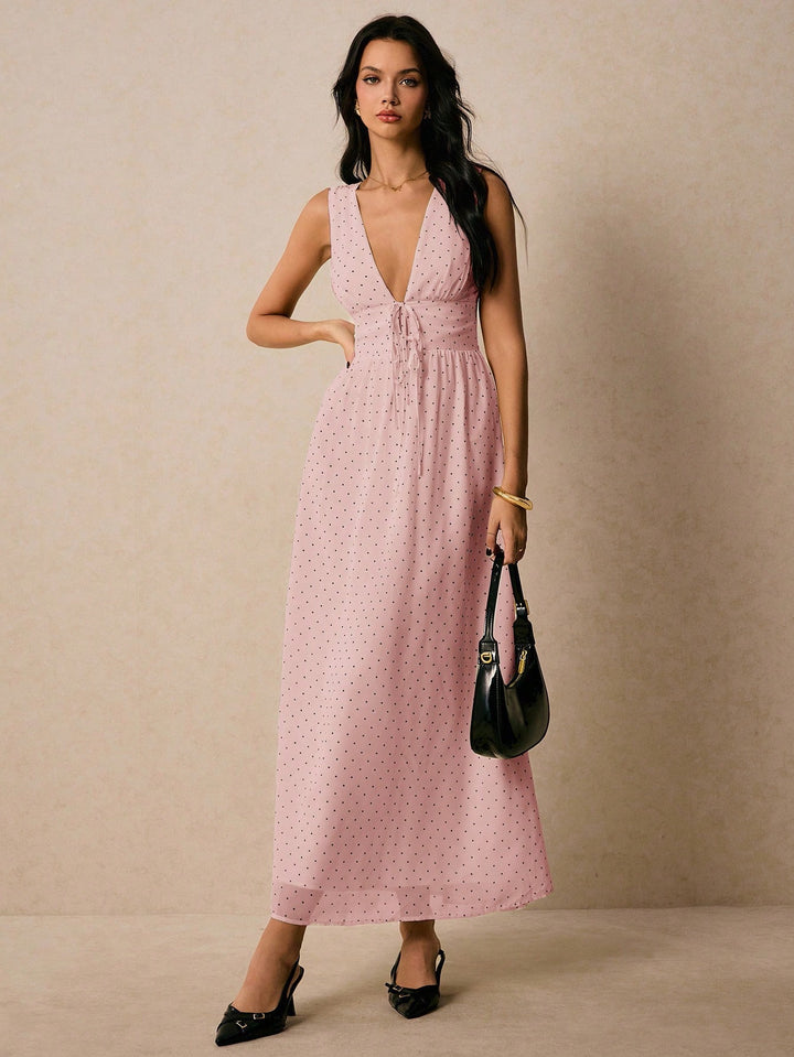Rochie midi SHEIN, roz