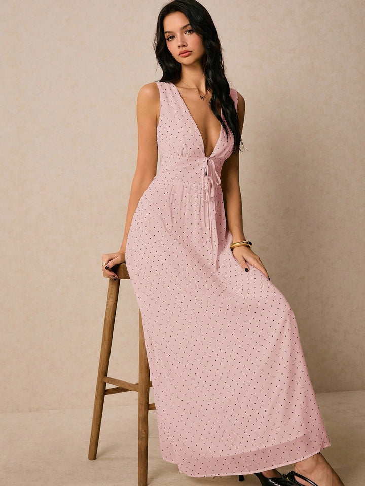 Rochie midi SHEIN, roz