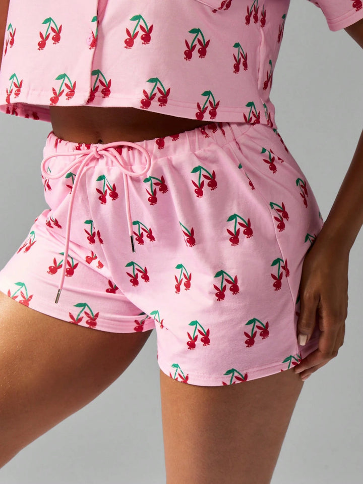 Compleu pijamale SHEIN, roz