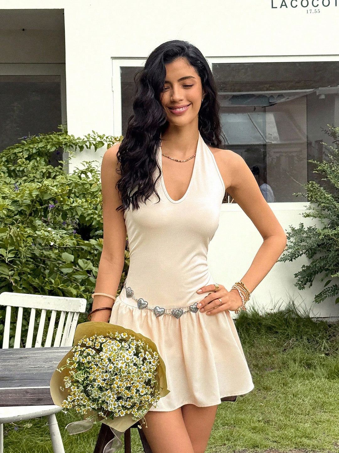 Rochie mini SHEIN, galben