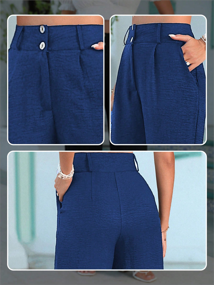 Pantaloni SHEIN, albastru