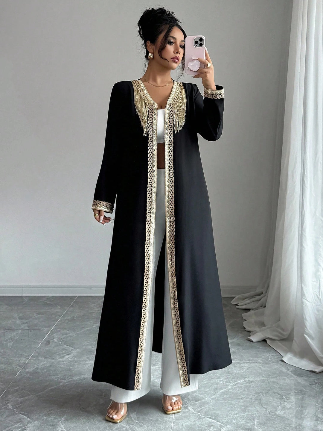 Cardigan SHEIN, negru