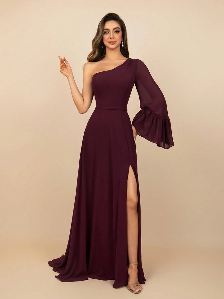 Rochie maxi SHEIN, vișiniu