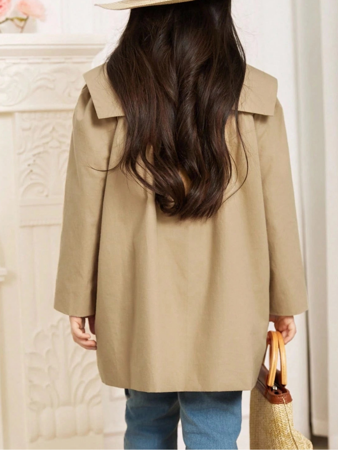 Trench SHEIN, bej