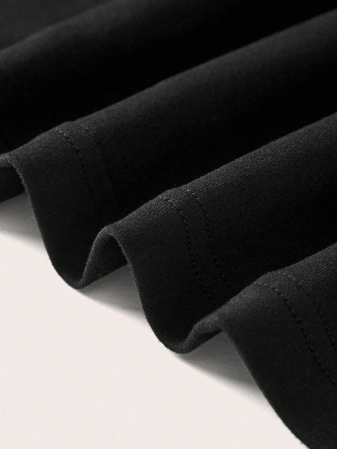 Shein Curve+ blúz, fekete