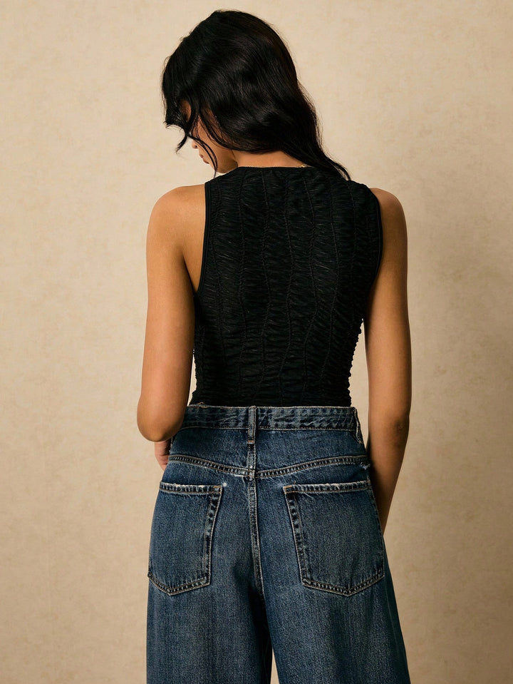 Top Shein, negru