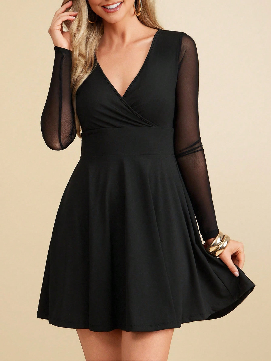 Rochie mini SHEIN, negru