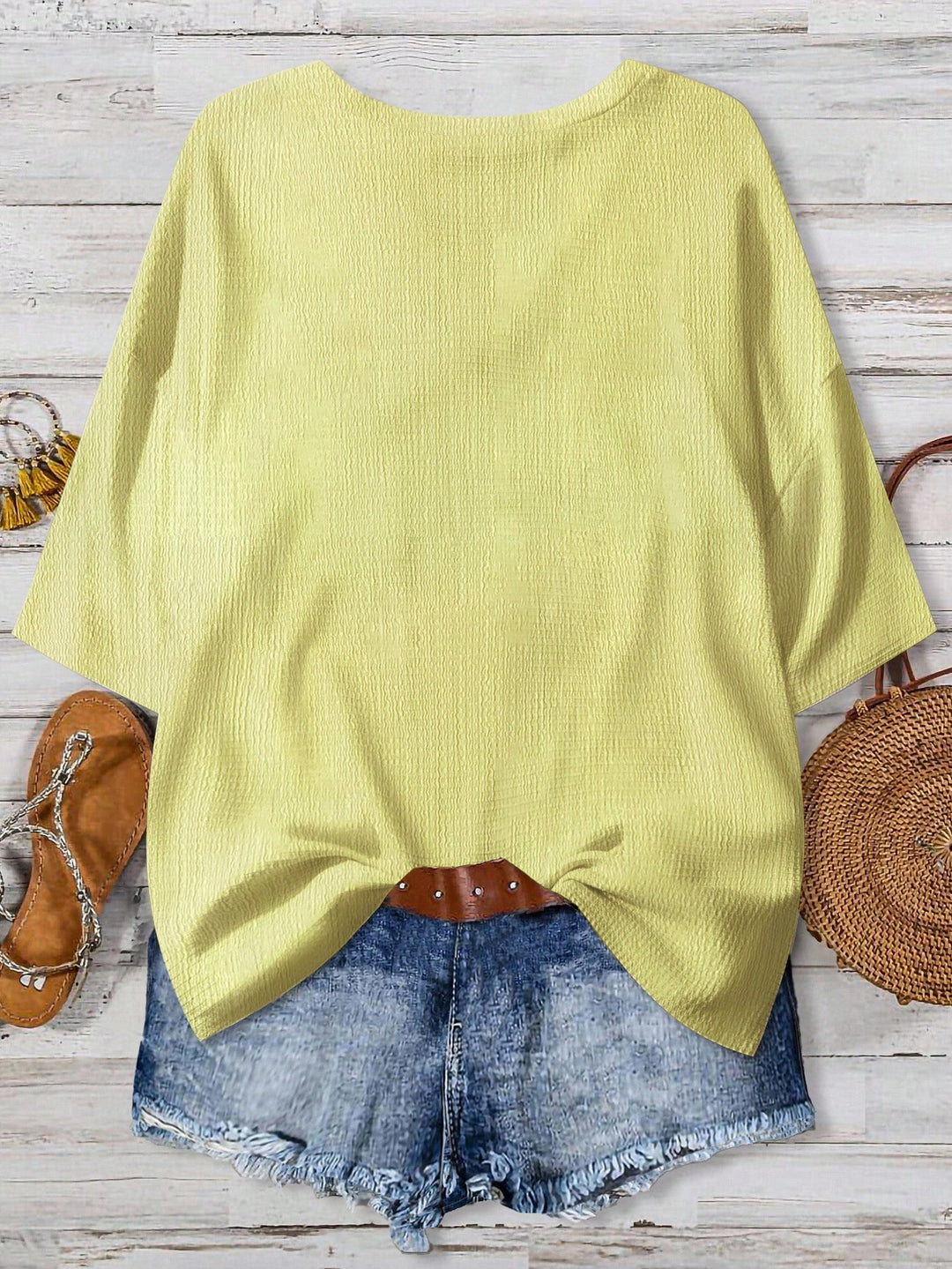 Tricou SHEIN, galben