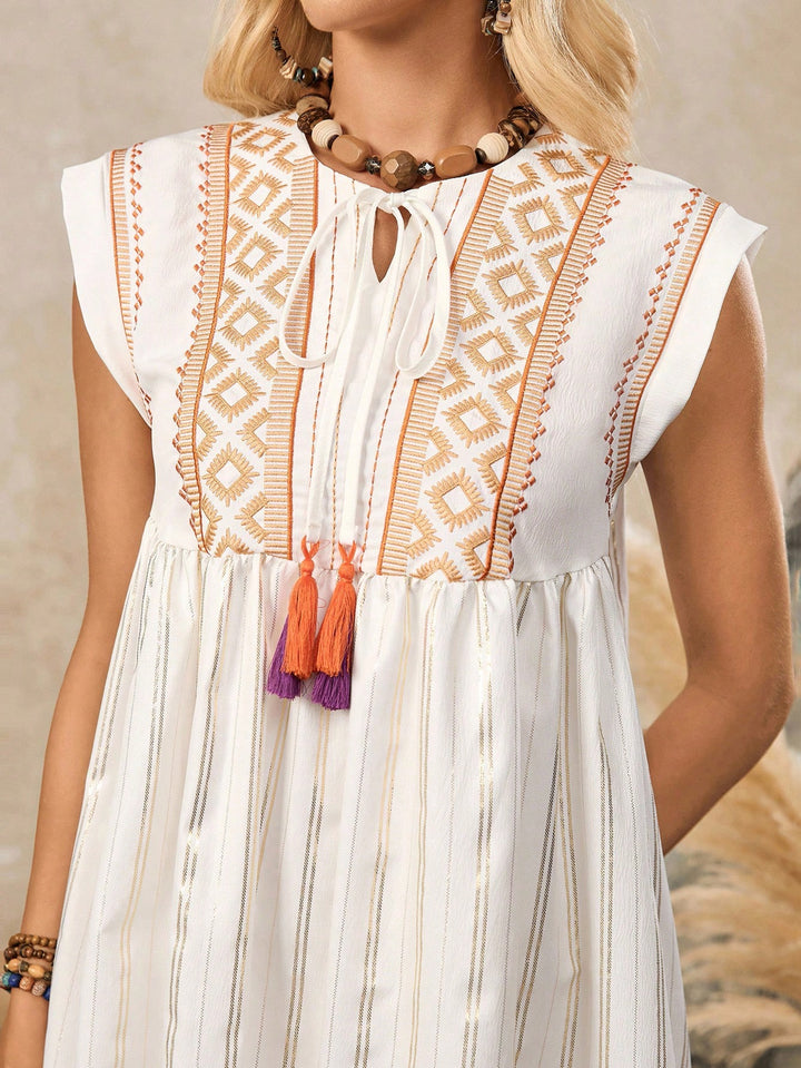 Rochie mini SHEIN, alb