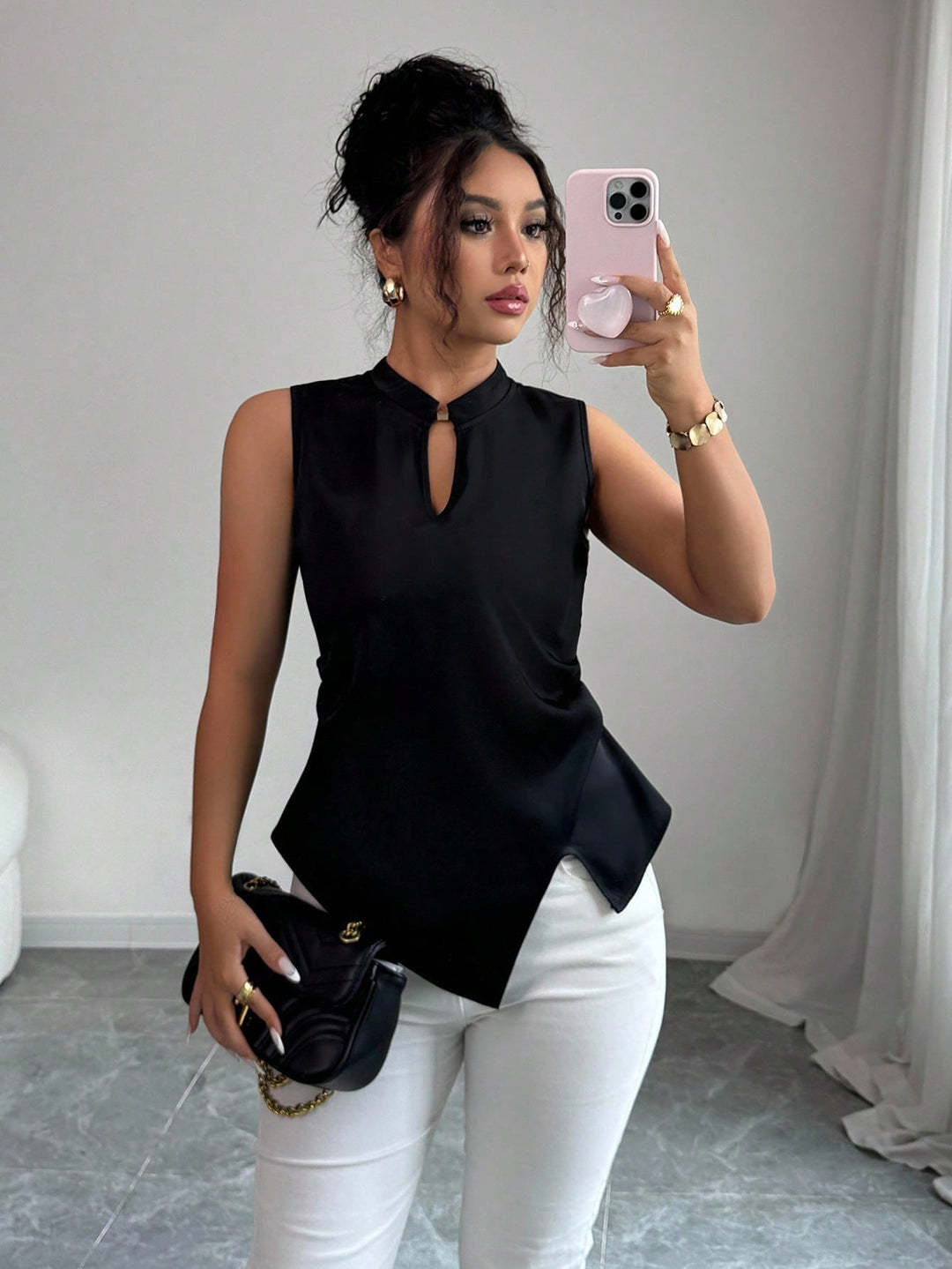 Bluza SHEIN, negru