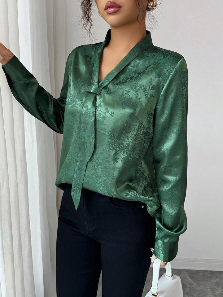 Bluză SHEIN, verde