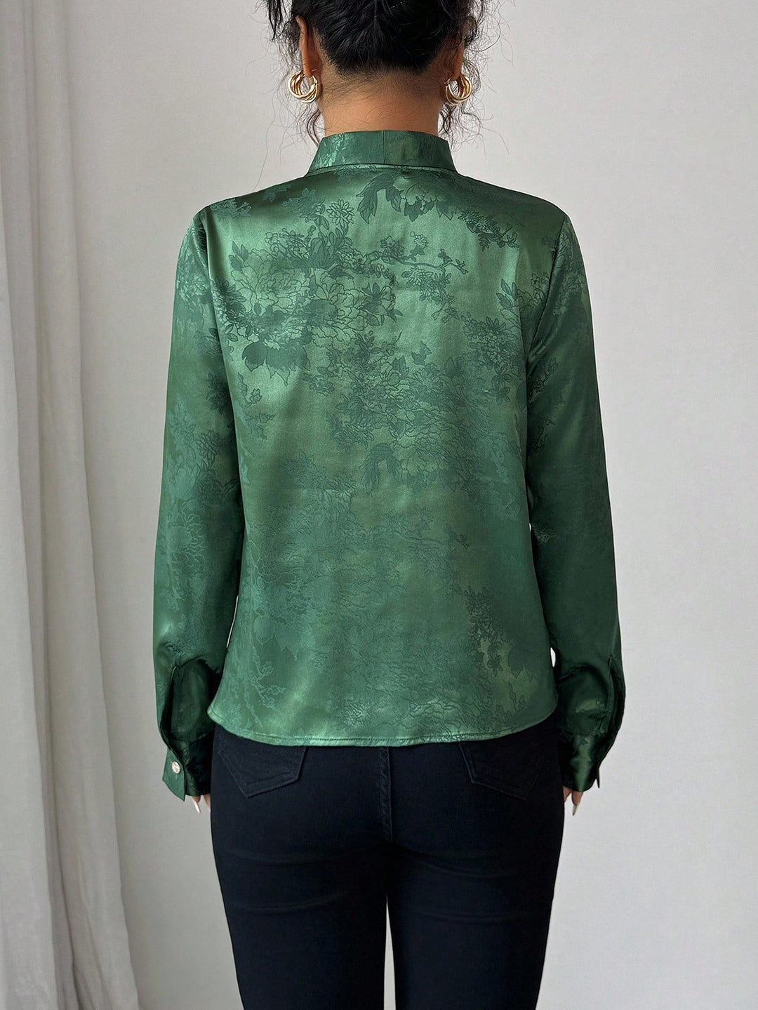 Bluză SHEIN, verde
