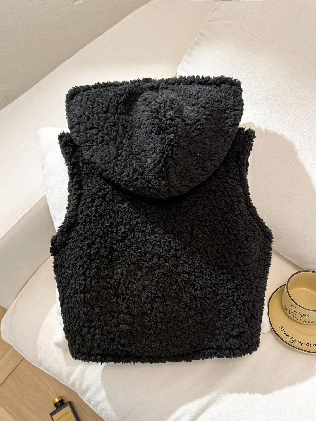 Vestă SHEIN, negru