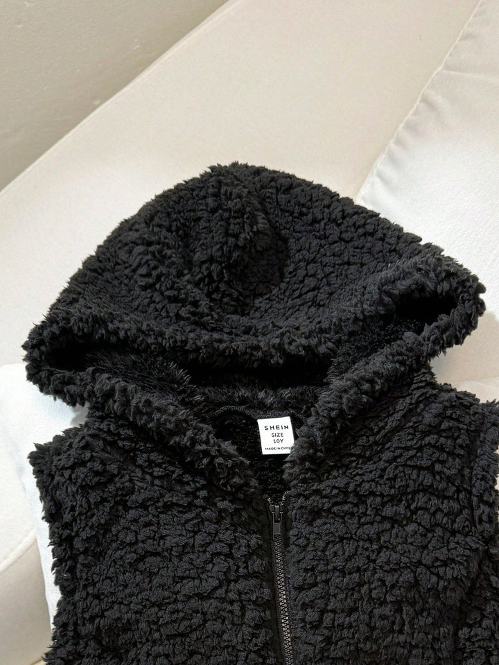 Vestă SHEIN, negru