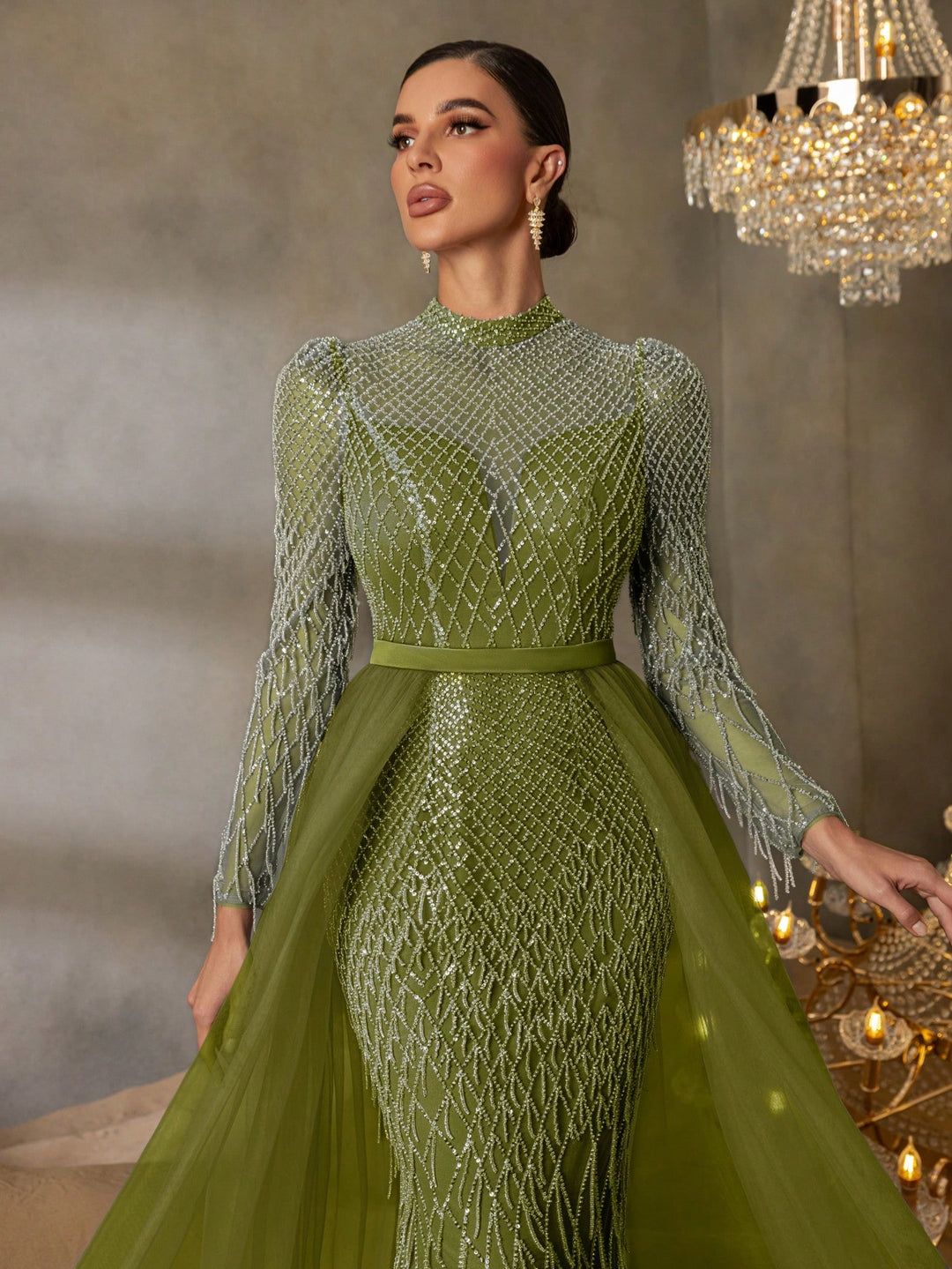 Rochie SHEIN, verde