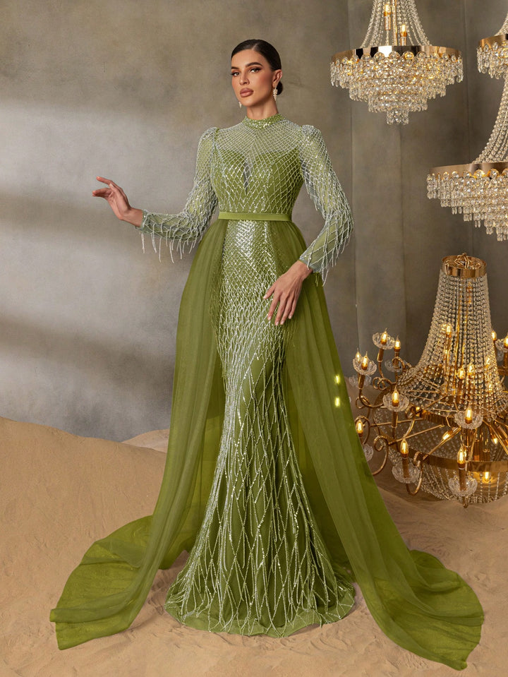 Rochie SHEIN, verde