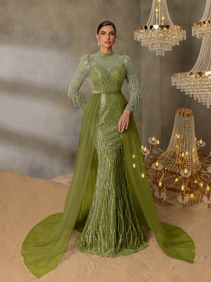 Rochie SHEIN, verde