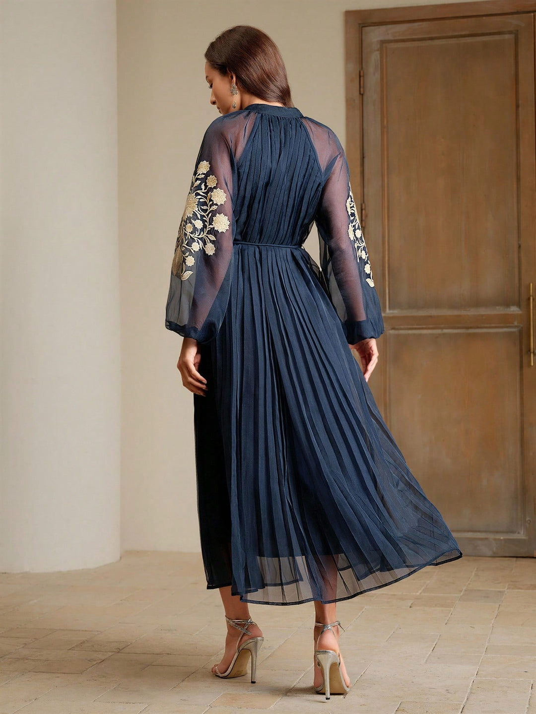 Rochie maxi SHEIN, albastru