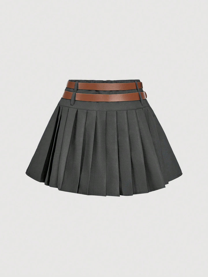 SHEIN miniszoknya, szürke