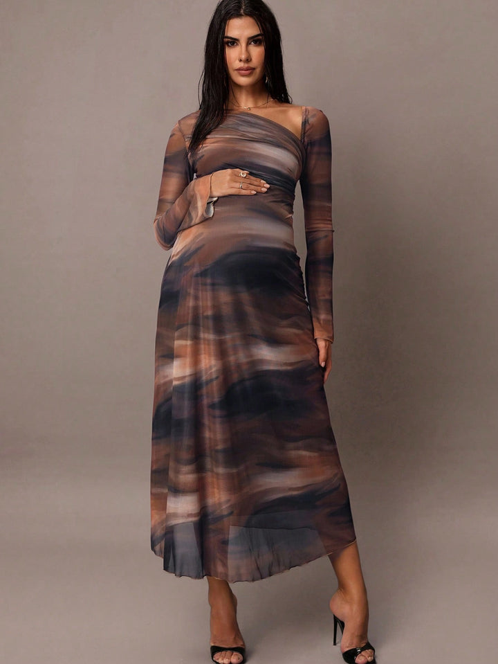 Rochie SHEIN, maro