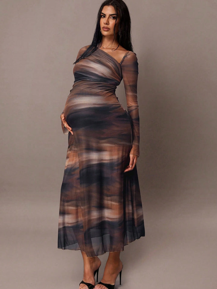 Rochie SHEIN, maro