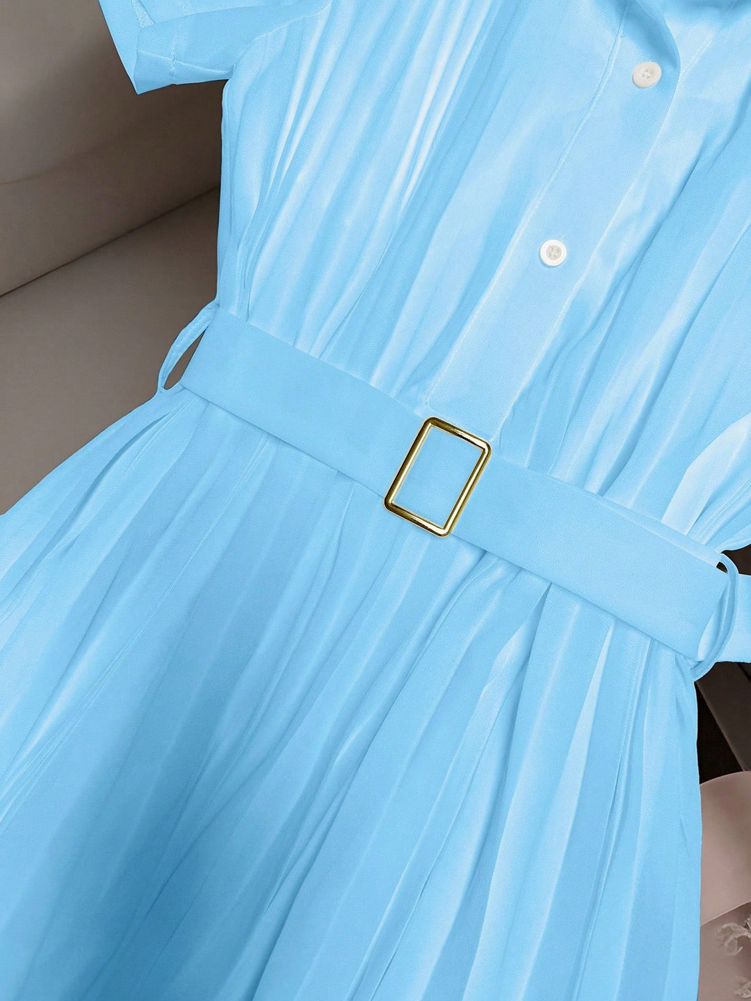 Rochie midi SHEIN, albastru
