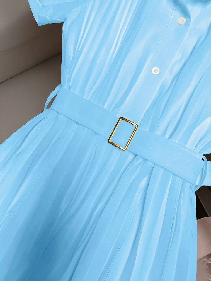 Rochie midi SHEIN, albastru