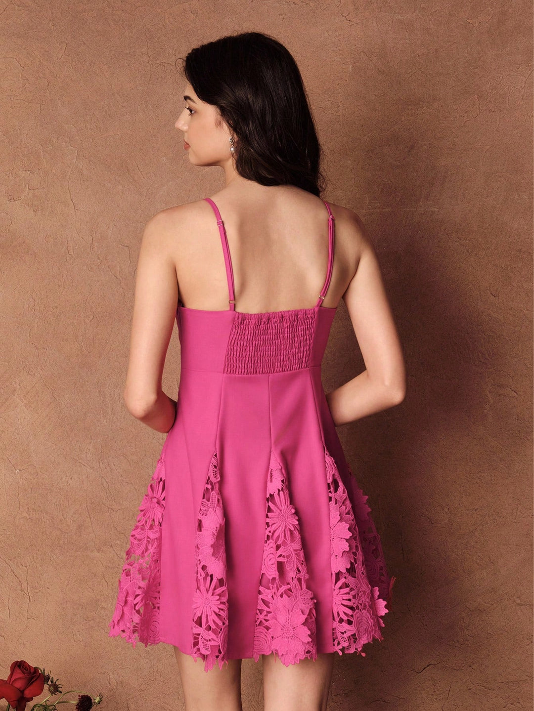 Rochie scurtă SHEIN, roz