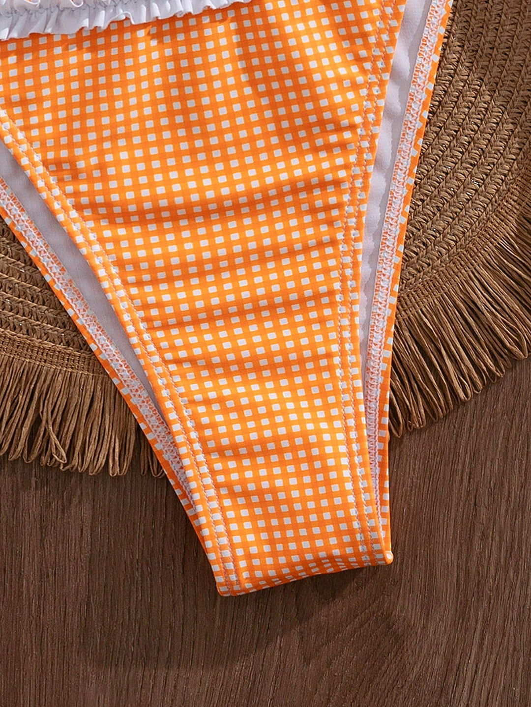 Costum de baie SHEIN, portocaliu