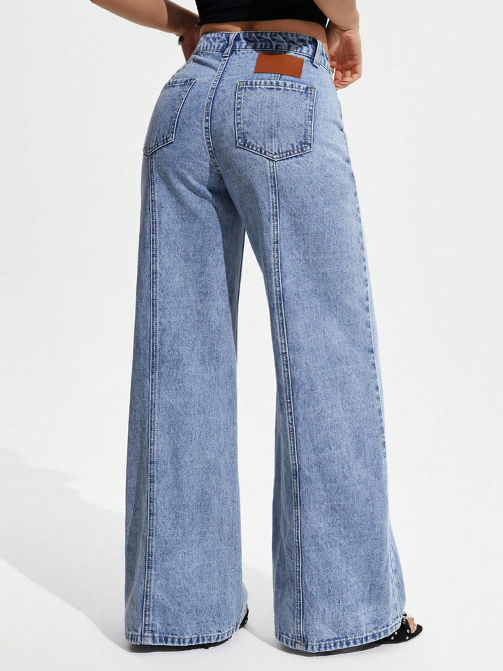 Jeans SHEIN, albastru