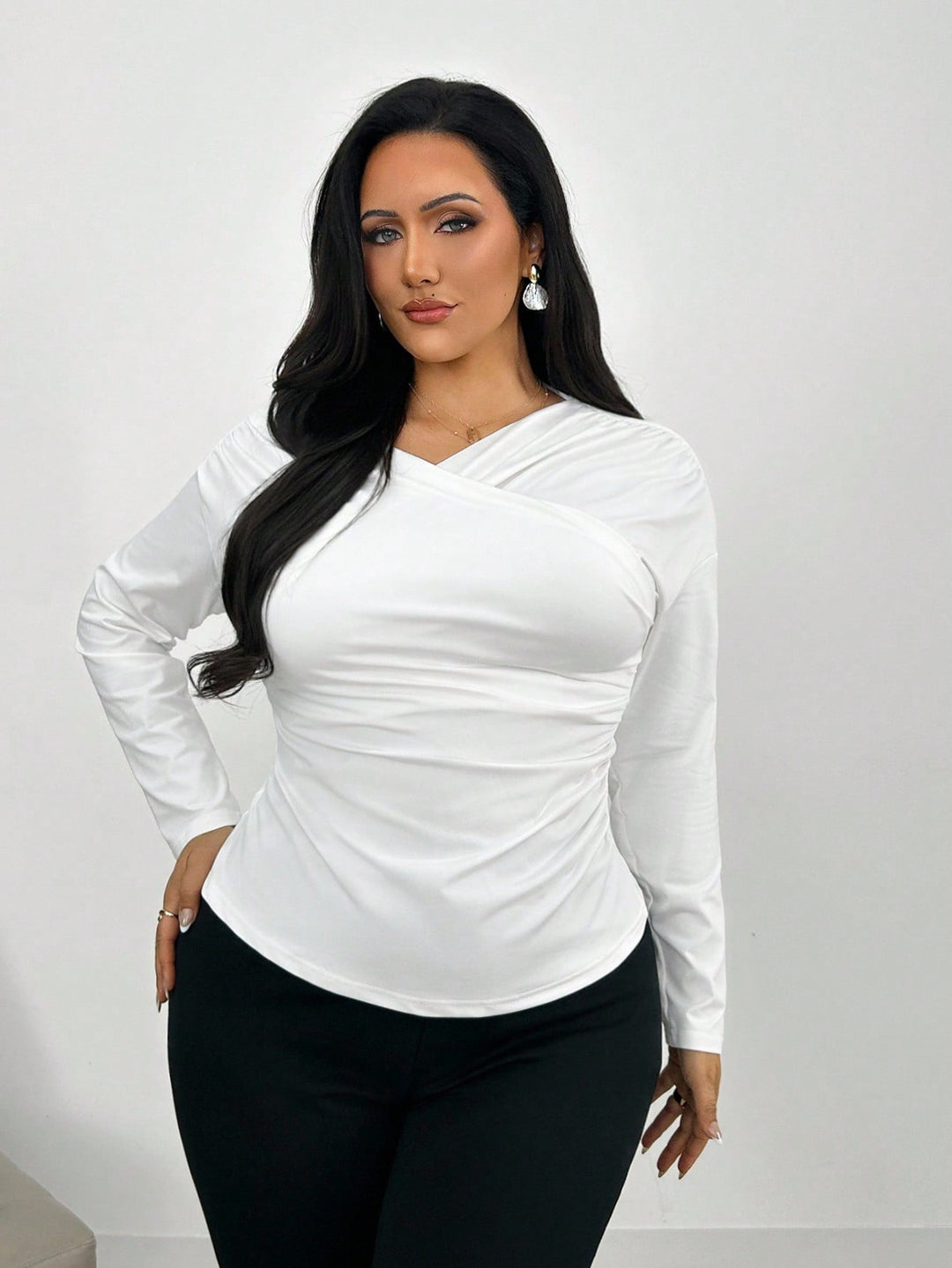 Tricou SHEIN, alb