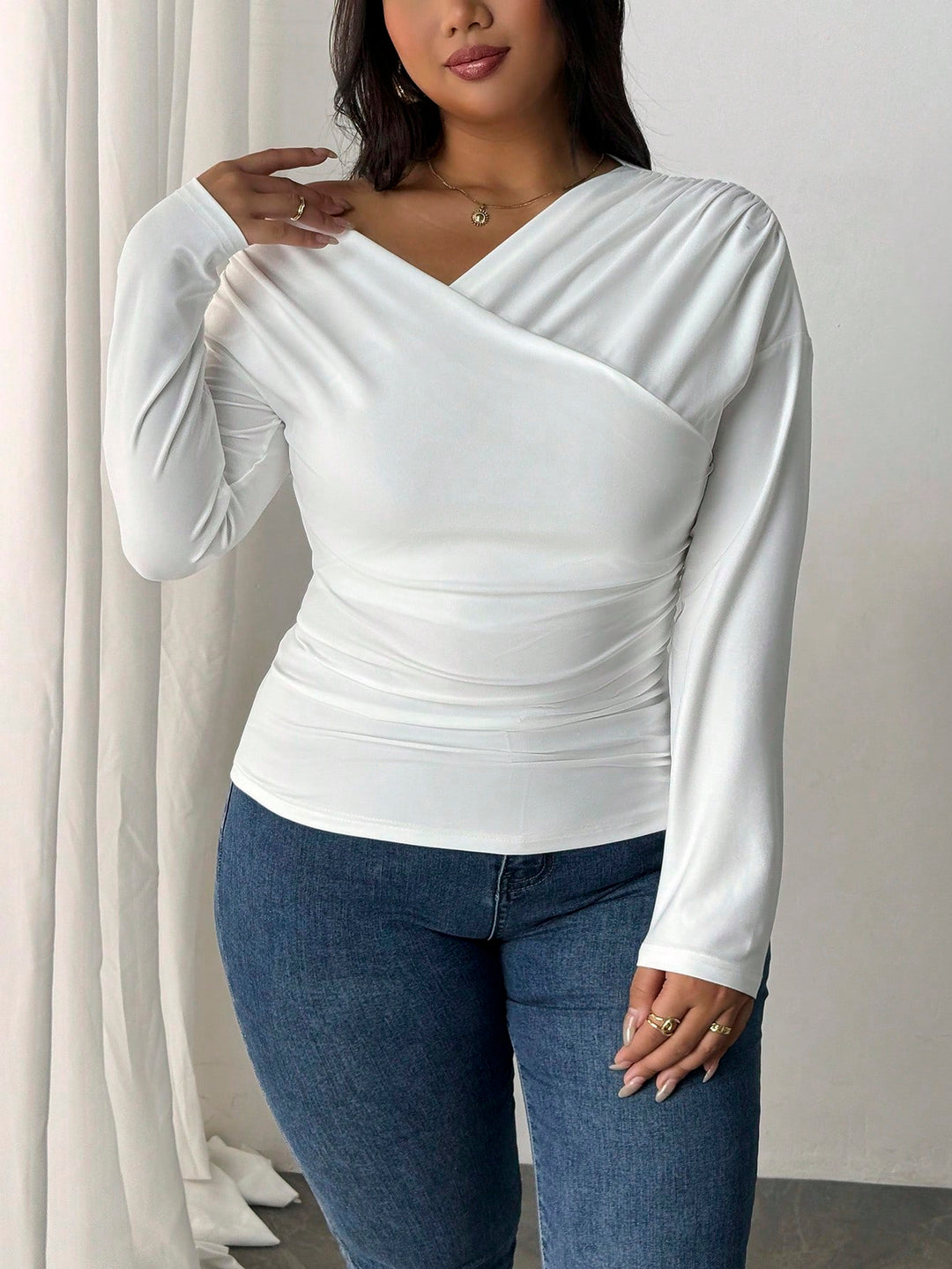Tricou SHEIN, alb