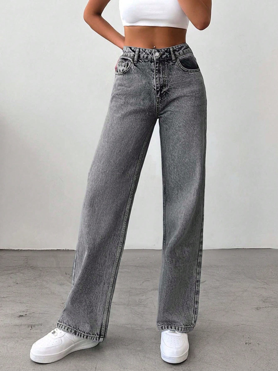 Jeans SHEIN, gri