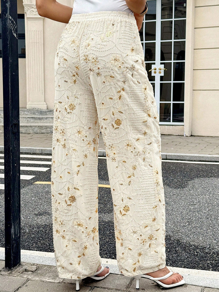 Pantaloni SHEIN, portocaliu