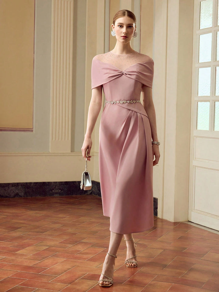 Rochie maxi SHEIN, roz