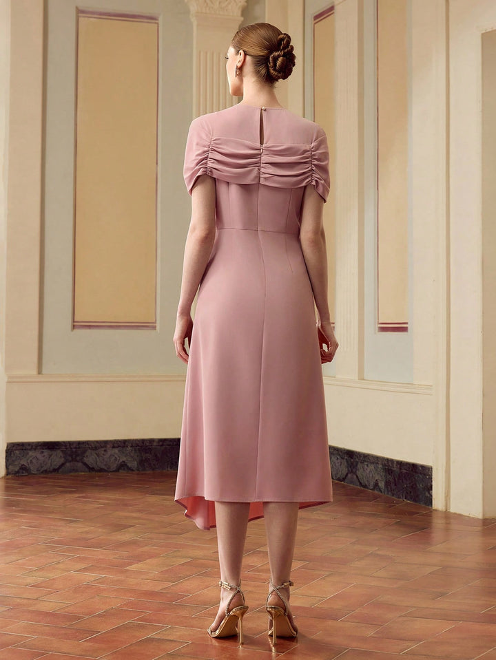 Rochie maxi SHEIN, roz