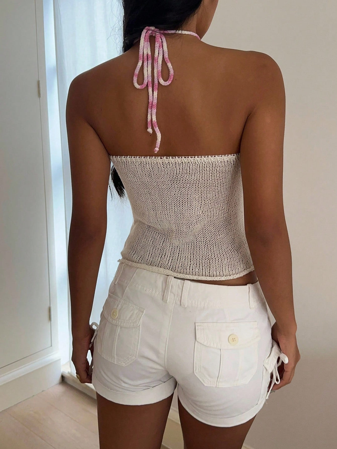 SHEIN top, krém