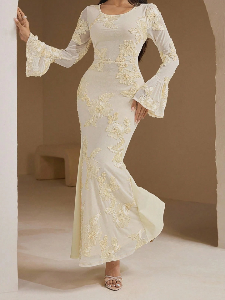 Rochie maxi Shein, galben
