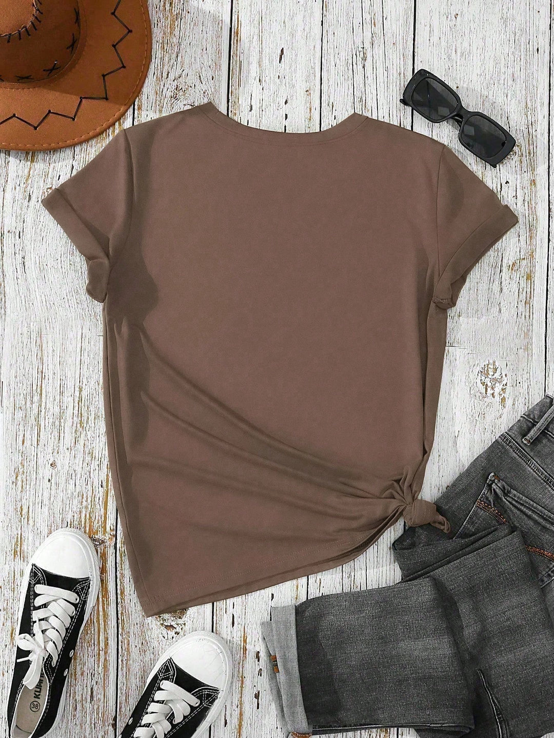 Tricou SHEIN, maro
