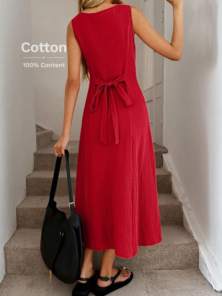 Rochie midi SHEIN, roșu