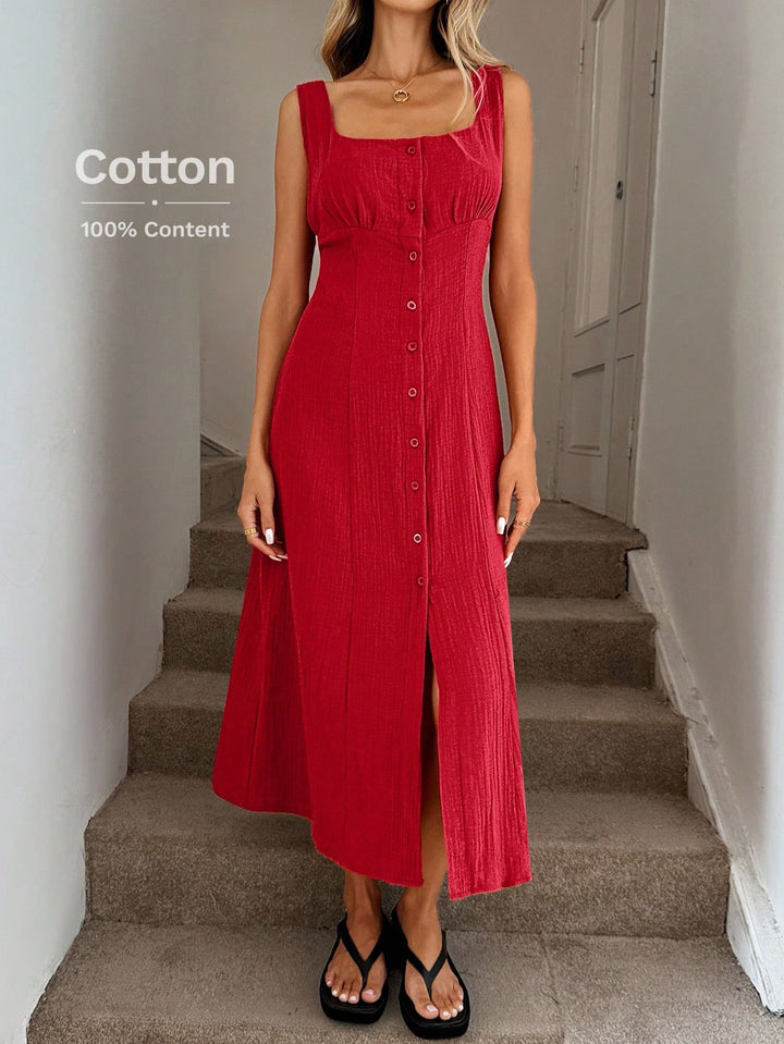 Rochie midi SHEIN, roșu