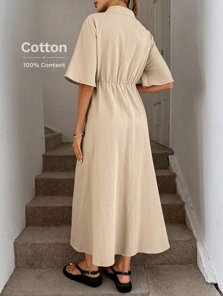 Rochie maxi SHEIN, bej