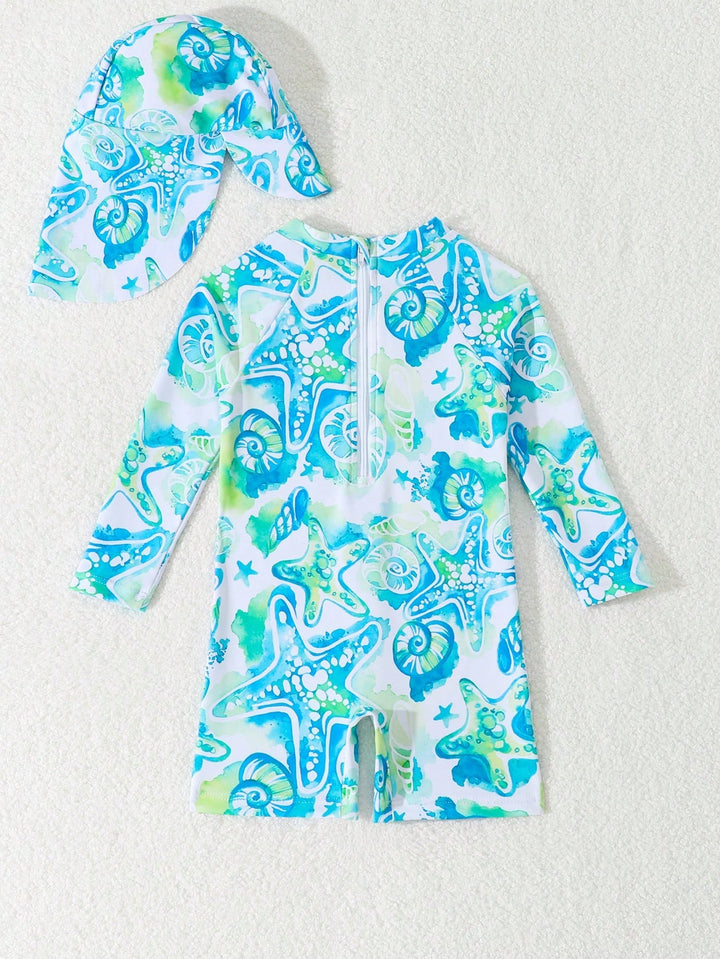 Costum de baie SHEIN, mix culori