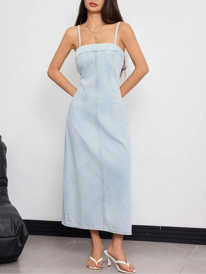 Rochie midi Shein, albastru