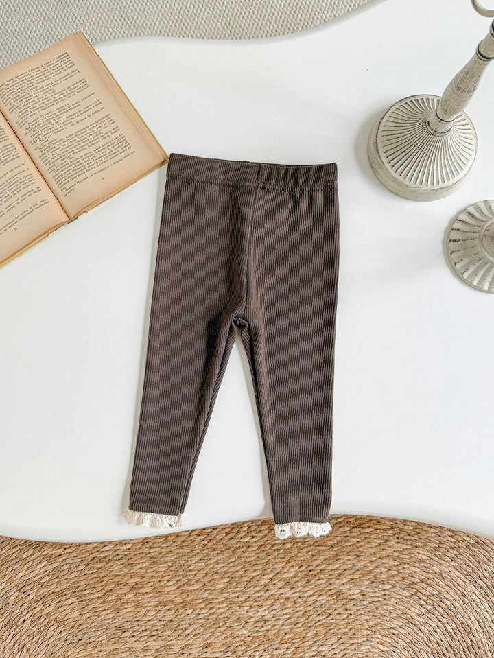 Pantaloni SHEIN, maro