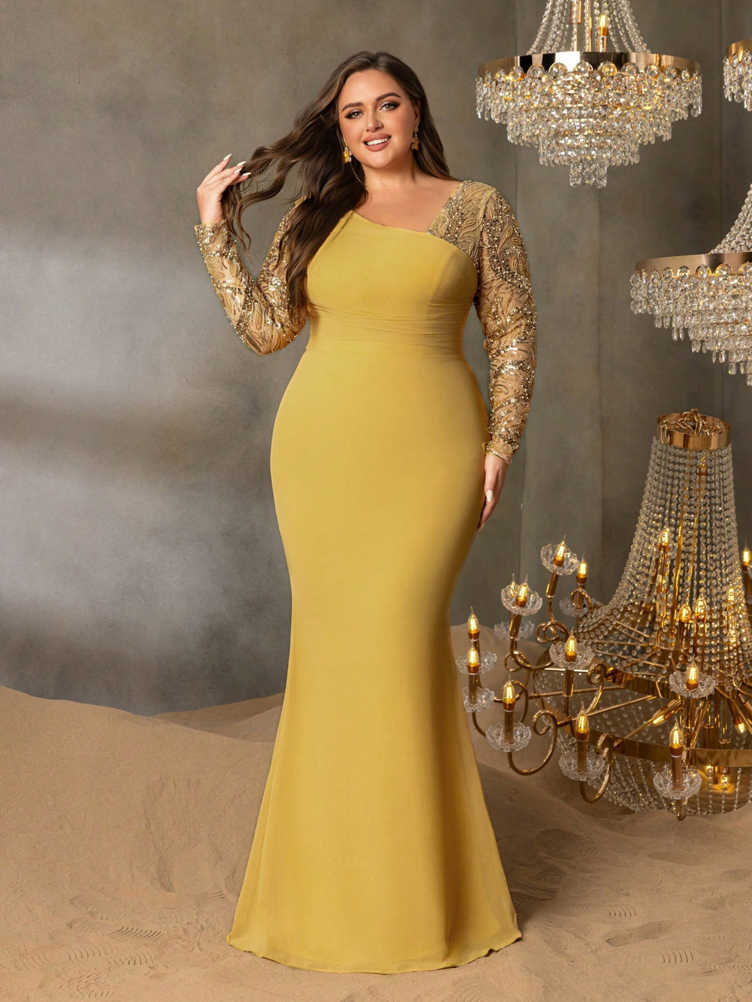 Rochie SHEIN, galben