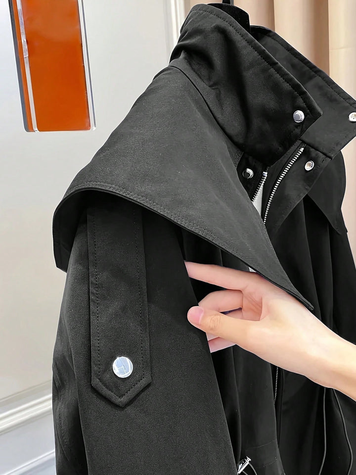 Trench SHEIN, negru