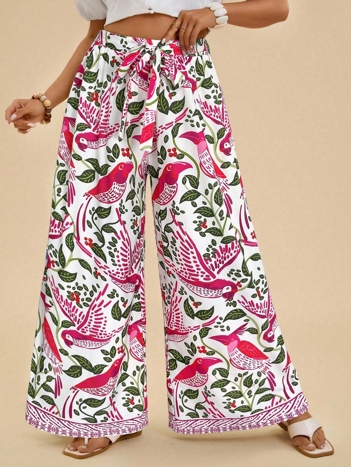 Pantaloni SHEIN, alb