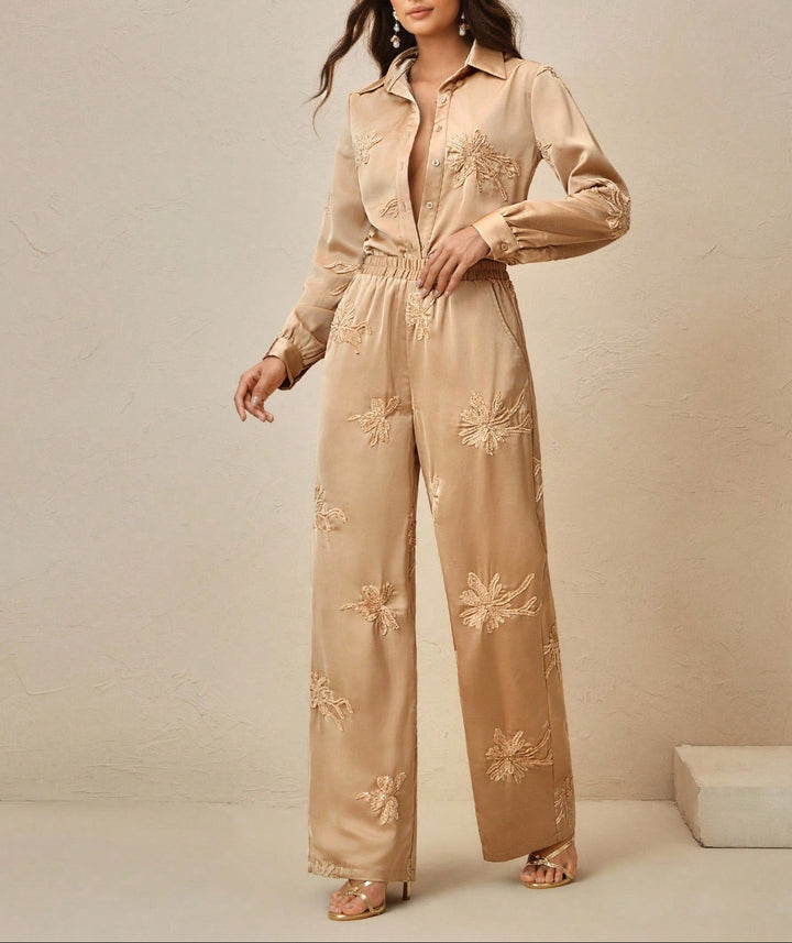 Compleu Anewsta by Shein, bej