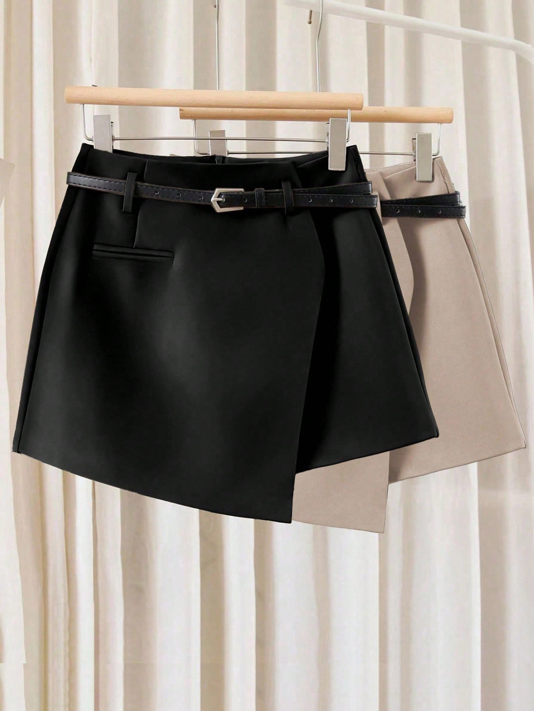 Fustă pantalon SHEIN, negru